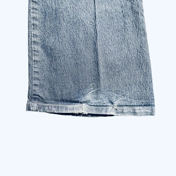 Mudd Jeans Girls 11 (28x30) Distressed Hems Pants Bootcut Blue Cotton Blend - Picture 16 of 16